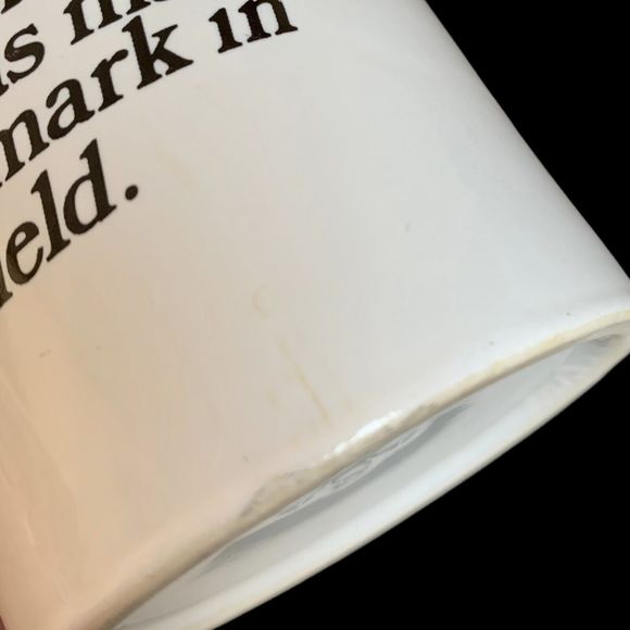 1982 A.C.E. ALASKA Moose Mug Poop Coffee Cup Someone Made Mark in Field Funny - Picture 11 of 12